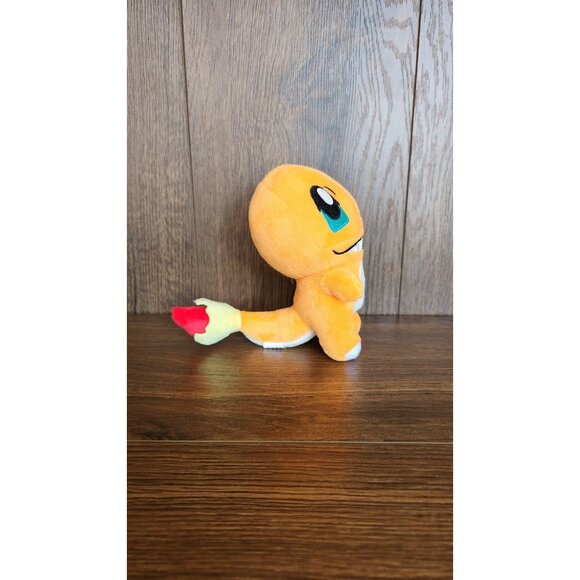 Vintage 90s Nintendo Charmander Dragon Plush 5.5" Stuffed Animal Toy - Picture 2 of 6